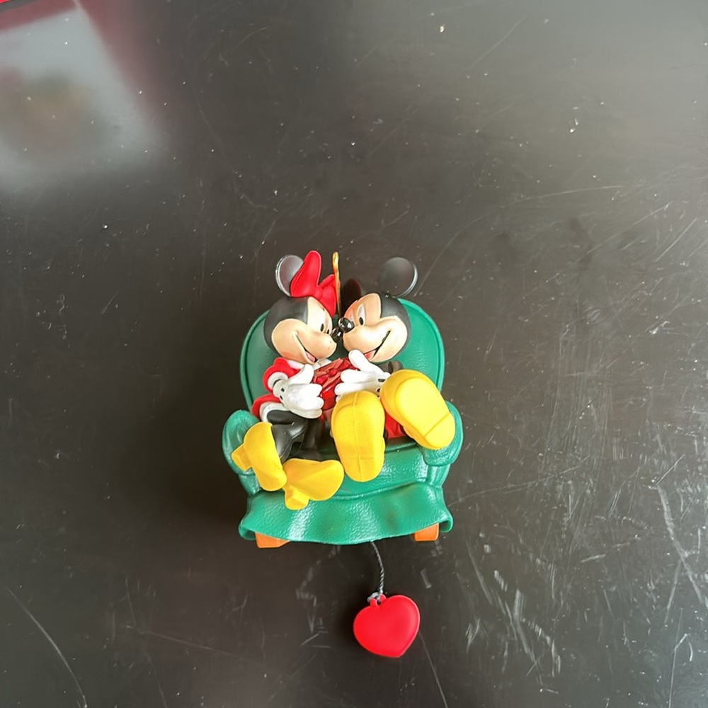 Disney Mickey and Minnie “Two to a Chair” Hallmark Keepsake Ornament - Picture 5 of 7